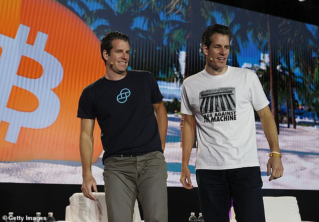 Gemini, run by Winklevoss twins Cameron and Tyler (together above), is among the companies named in a new lawsuit filed by New York Attorney General Letitia James