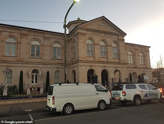 His legal team and lawyers acting for the media appeared in the Toowoomba Magistrates Court (pictured) on Friday, where the man's legal team argued the order should remain in place