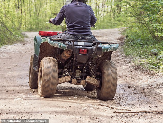 A teenage boy reported missing by family members has been found dead as a result of a quad bike accident (stock photo)