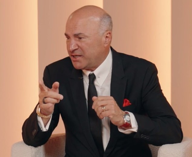 Shark Tank star Kevin O'Leary appeared on the Bilt Rewards online show wearing a watch on both his left and right wrists.  He encouraged entrepreneurs to develop 90-second pitches for their companies