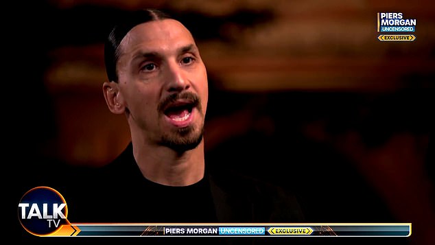 Zlatan Ibrahimovic (pictured) has opened up about his failed move to Arsenal at the age of 17