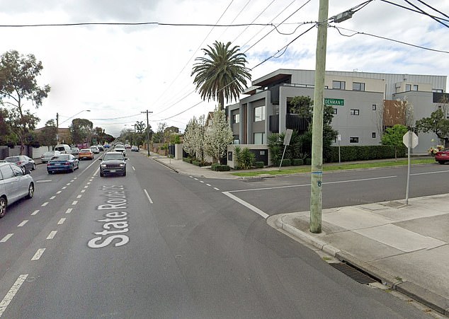 The alleged attempted kidnapping took place at Hotham Street and Denman Avenue in St Kilda East