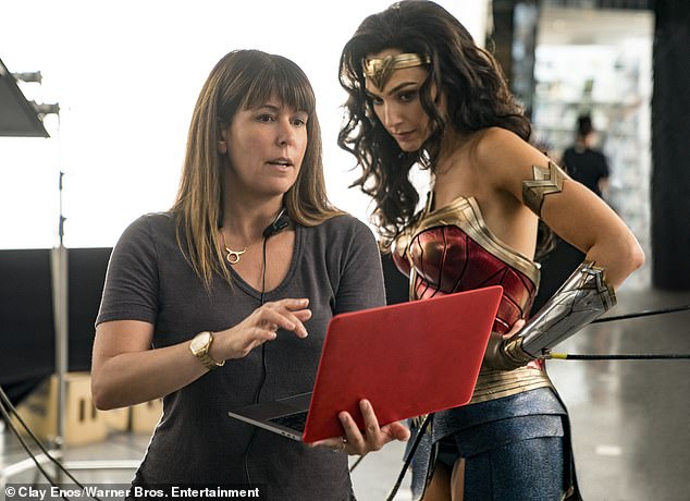 End of an era: Patty Jenkins (L)'s 2017 film starring Gal Gadot (R) was critically acclaimed and grossed $822.9 million at the box office, but her 2020 sequel Wonder Woman 1984 received dismal reviews and earned just $169.6 million