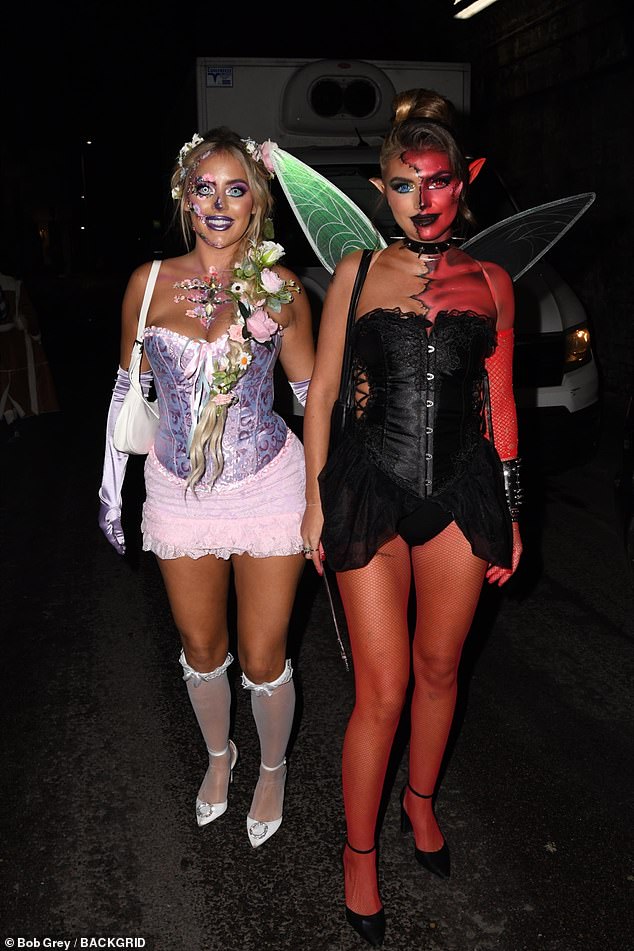 Good and bad!  Jess Harding and Samie Elishi came dressed as fairies