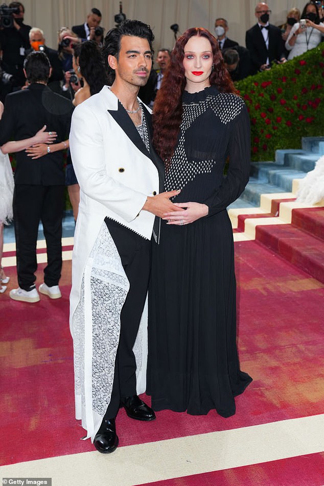 Parents of two: The entertainer's exes share two daughters, three-year-old Willa and one-year-old Delphine, whose names were not revealed before their split;  seen in 2022 at Met Gala