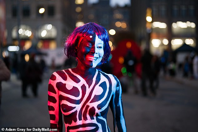 Manhattan's West Village became the center of the spooky festivities