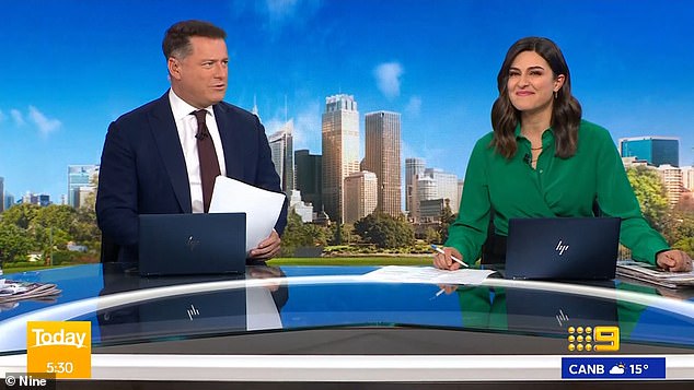 While the presenters from News Breakfast's commercial competitors - Seven's Sunrise and Nine's Today - occasionally work on other projects, they usually find time to juggle this with their presenting duties.  In the photo: today's presenters Karl Stefanovic and Sarah Abo