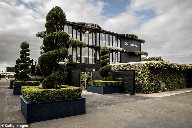 The 'Landmark by Lexus' marquee from Japanese car company Lexus will be all about 'rest and relaxation'