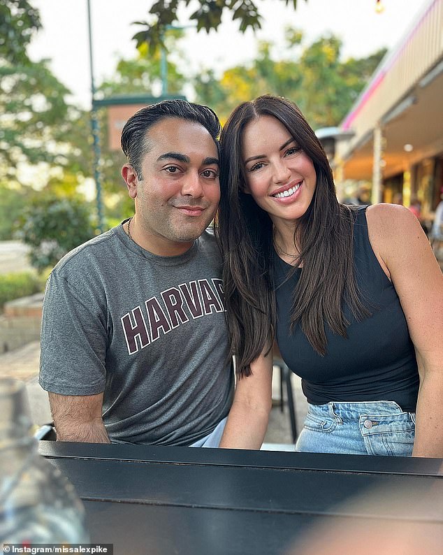 The 46-year-old recently found love again with Manhattan-based plastic surgeon Dr. Sachin Shridharani.  (Pictured together)