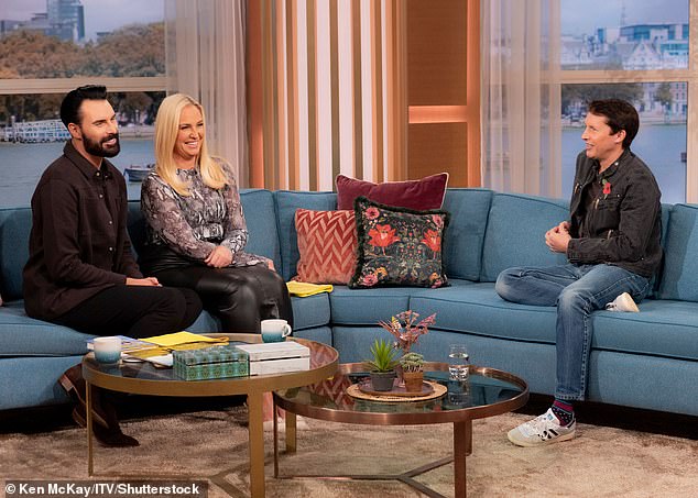 Interview: James spoke about his personal life with hosts Josie Gibson and Rylan Clark on Wednesday's show