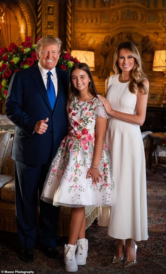 Donald and Melania Trump celebrated the bat mitzvah of Arabella Trump – the daughter of Jared Kushner and Ivanka Trump – at Mar-a-Lago in early June