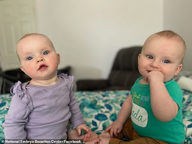 The twins' biological father had died of ALS, Amyotrophic Lateral Sclerosis, also known as Lou Gehrig's disease, but their adoptive parents, Rachel and Philip, had no hesitation in choosing their embryos.
