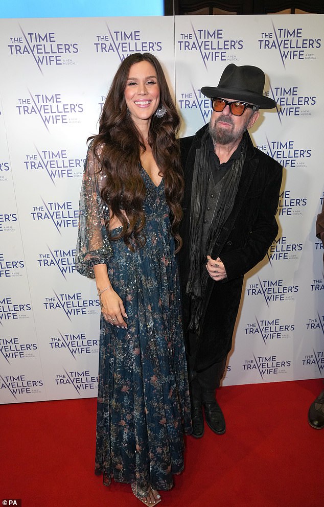 Stars: Pictured with musical co-writer Dave Stewart