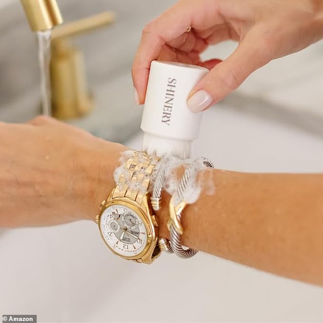 With 109 items, this year's list contains ideas for fashion lovers, home chefs, foodies, beauty gurus and workout fanatics.  Shinery Radiance's $45 jewelry cleaner is seen