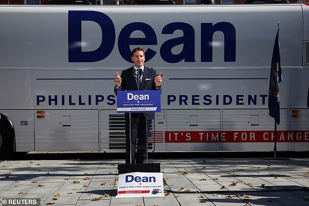 The trip comes days after Rep.  Dean Phillips (D-MN) announced he was challenging Biden in New Hampshire