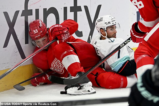 Fights can land multiple players on the ice, which can lead to serious injuries