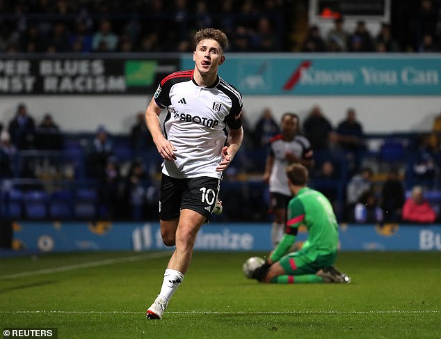 Midfielder Tom Cairney put the game out of sight for Fulham early in the second half