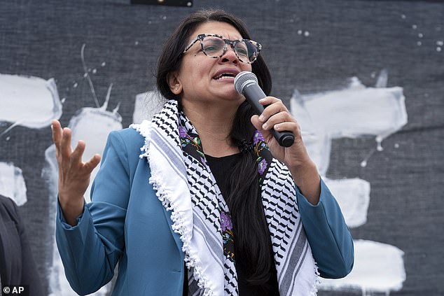 The House votes on a motion to ban Squad Rep.  Rashida Tlaib to denounce her anti-Israel statements after a surprise attack on Israel by Hamas terrorists