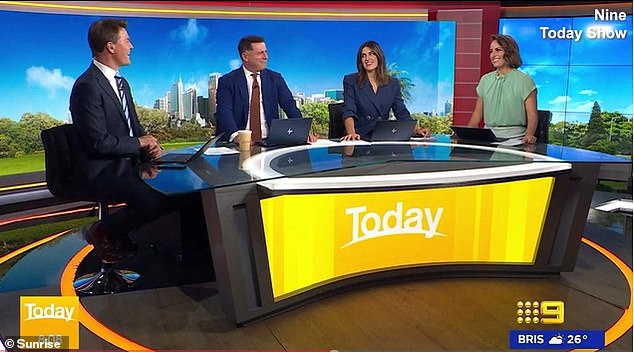 Today, hosts Karl Stefanovic, Sarah Abo and Alex Cullen shared their suggestions for the couple's new nickname.  