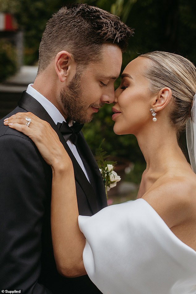 Natasha shared photos of the happy occasion on Instagram earlier this week and gushed about her new husband and 'best friend' Dan