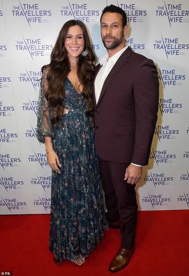 Congratulations: The appearance came just hours after Joss announced she had secretly tied the knot with long-term partner Cody DaLuz, who was there to support her on her big night