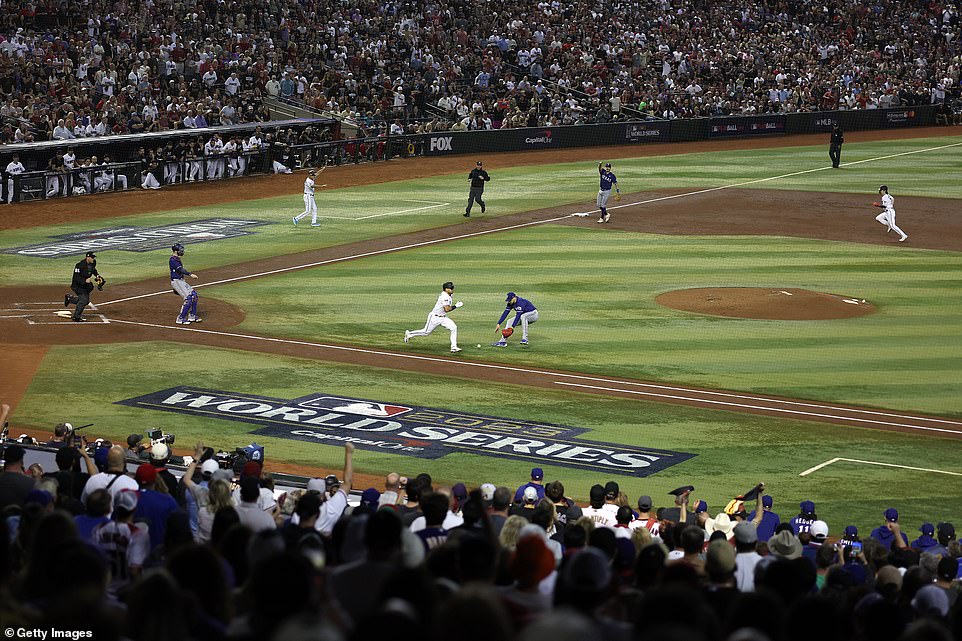 It was a packed house and a loud crowd in Arizona, but the Diamondbacks couldn't keep the World Series alive in Game 5