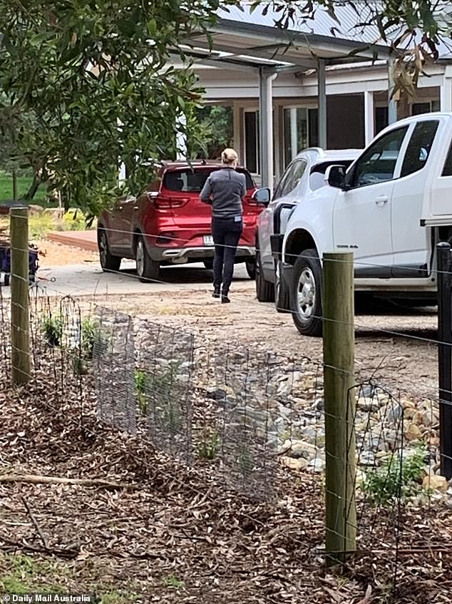 Investigators swarmed the Leongatha home (above) where Erin Patterson served the allegedly fatal Beef Wellington lunch