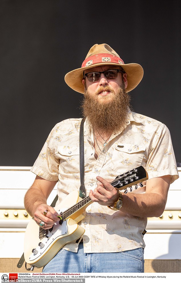 Tate is the lead guitarist of Whiskey Myers, an American rock/country group from Texas and active since 2007