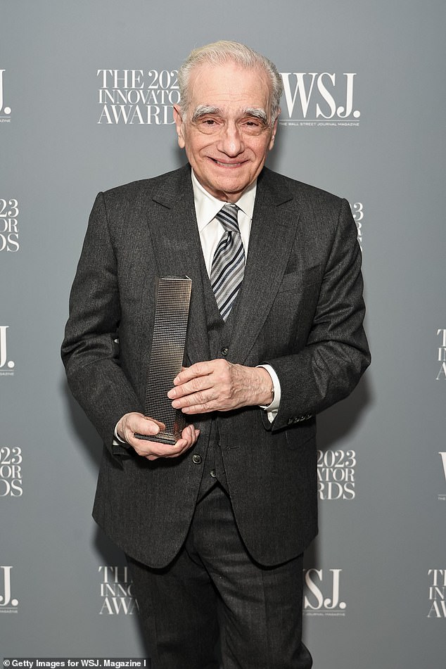Well deserved: the awards were presented across disciplines and art forms, and Scorsese – who is also a well-known film preservation activist – was awarded the Evening Prize for Film
