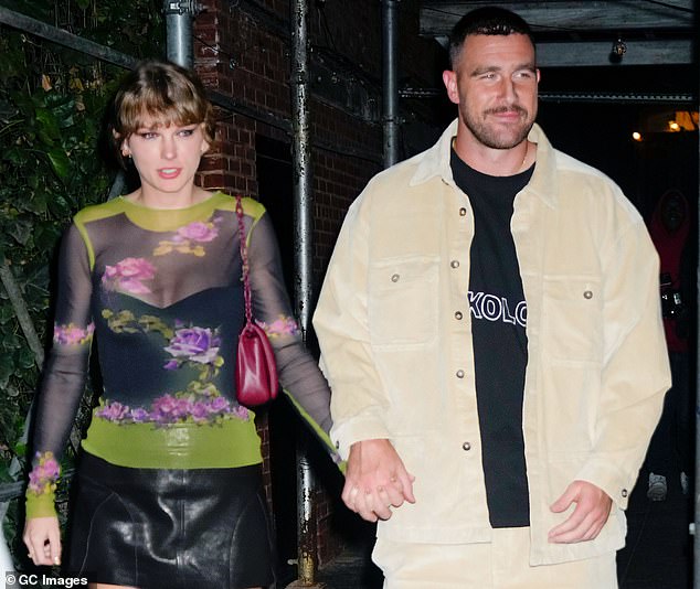 Taylor Swift has reportedly taken the first step toward igniting her romance with NFL star Travis Kelce