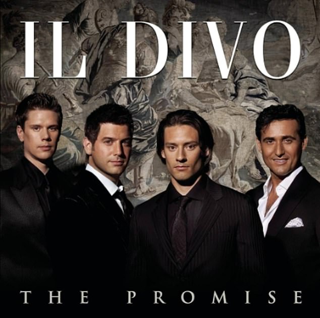 Il Divo is depicted on the cover of their album The Promise in 2008