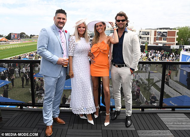 Fevola was a magnet for controversy but appears to have found his calling on radio on FOX FM in Melbourne (pictured left, recently at the Caulfield Cup)