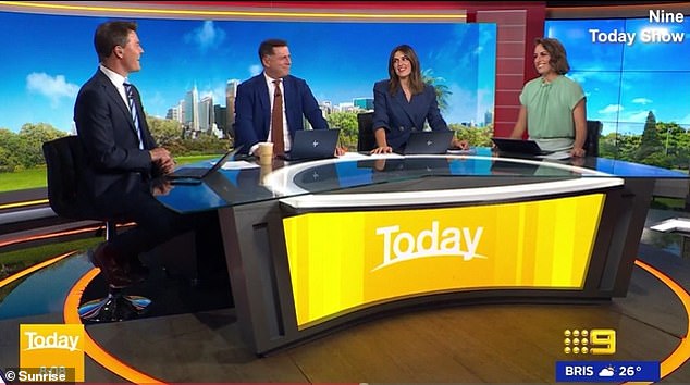 Today, hosts Karl Stefanovic, Sarah Abo and Alex Cullen shared their suggestions for the couple's new nickname.  