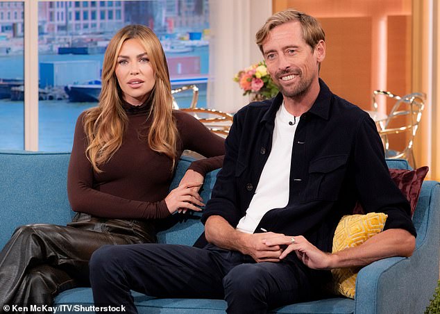 A-list: Peter Crouch and Abbey Clancy (pictured on This Morning) expected to attend the Football for Change 2023 fundraising gala on Saturday, November 18