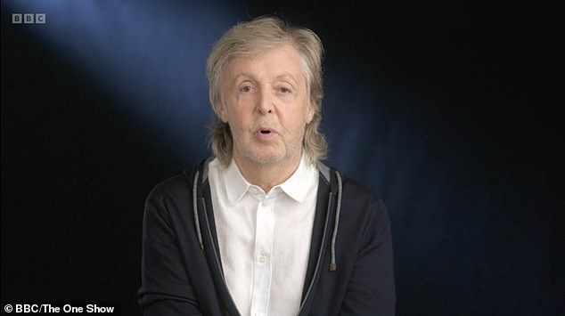 During the short film, Paul explained that within minutes John's voice rang through the room, crystal clear, as if he were there in person.