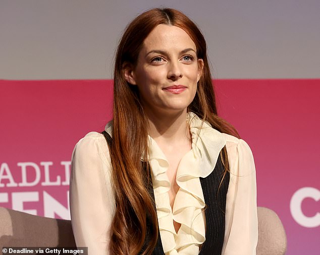 Riley Keough speaks on stage during Deadline Contenders Television at Directors Guild Of America on April 15, 2023