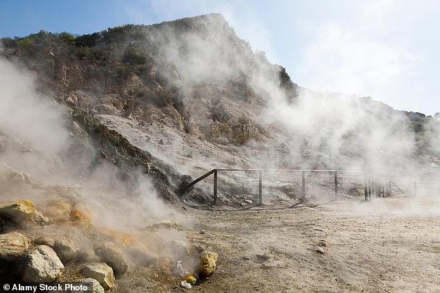 A giant volcano in Italy has made headlines, with officials considering evacuating those living there due to earthquakes measuring 4.2 and seeing sulfur fumes seeping from the surface.