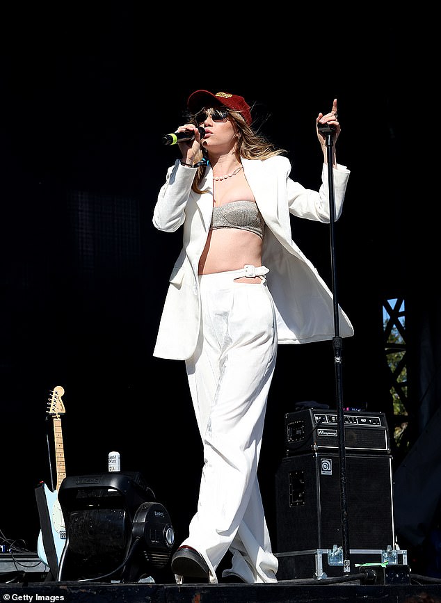 Just a few weeks ago: Suki showed off her midriff while performing at the Austin City Limits Music Festival in Texas on October 15