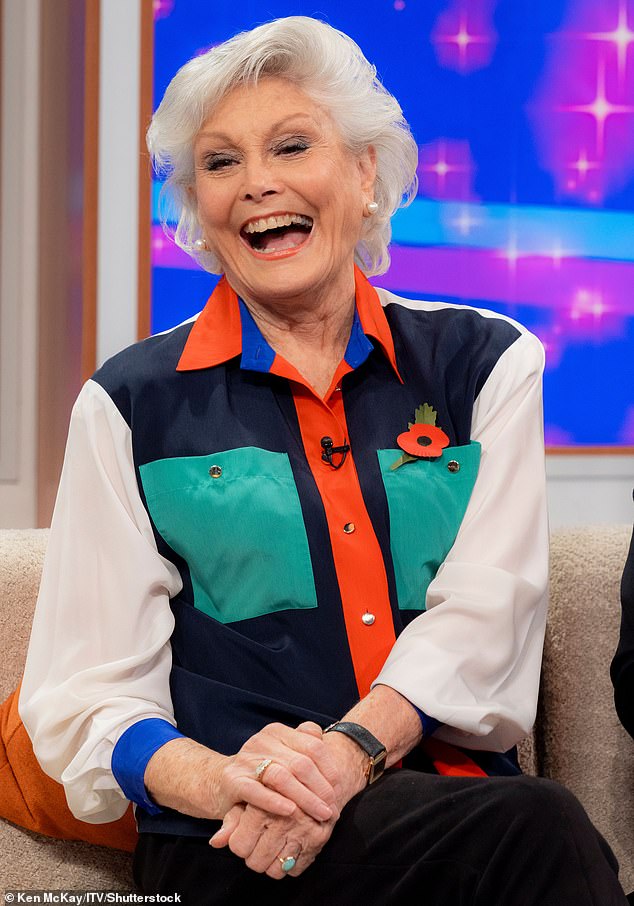 Broadcaster and Strictly star Angela Rippon (pictured), 79, who has teamed up with Amazon to raise awareness of how Alexa helps older people, said she used it to make her own shopping list