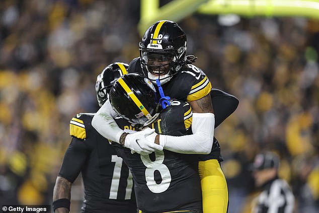 The catch also gave the Steelers the lead late and ultimately the victory over the Tennessee Titans