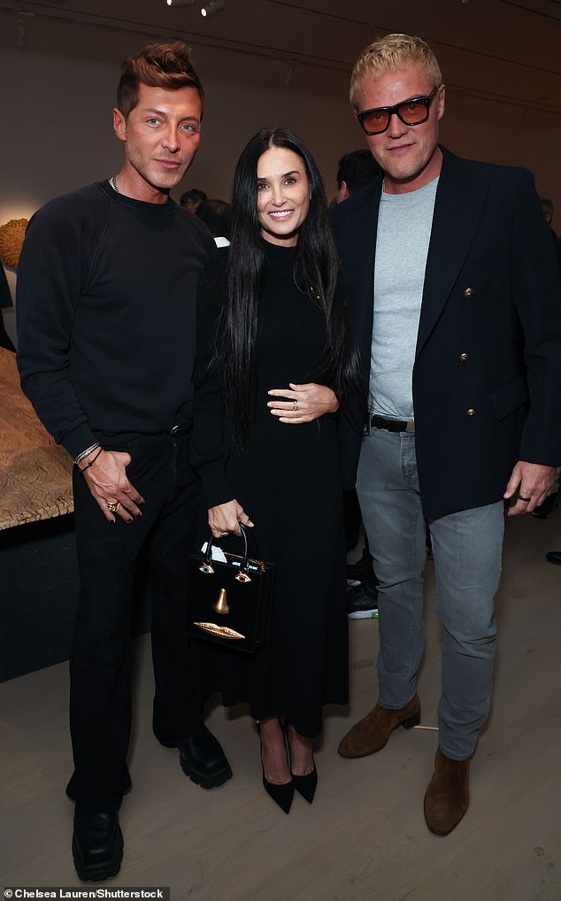 More VIP guests: Other celebrity guests included Evangelo Bousis, actor and co-founder of luxury brand Dundas, and fellow fashion designer Peter Dundas