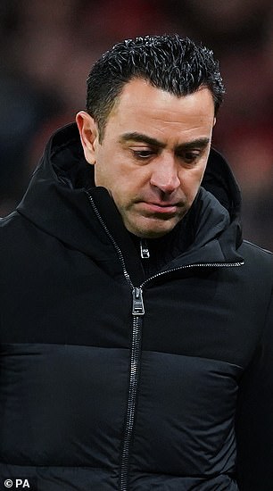 Xavi's side were previously seen as favourites