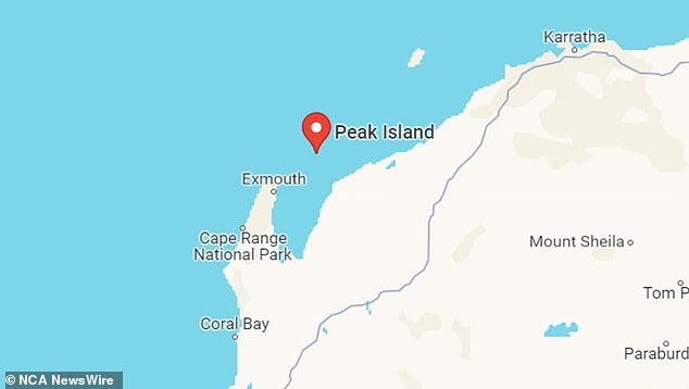 The victim was spearfishing in the waters off Peak Island, about 30 miles from Exmouth.