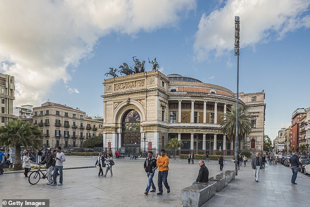 He even went so far as to spend over €30,000 on additional, custom-made seating at the Politeama Theater so that his guests could dance and dine.