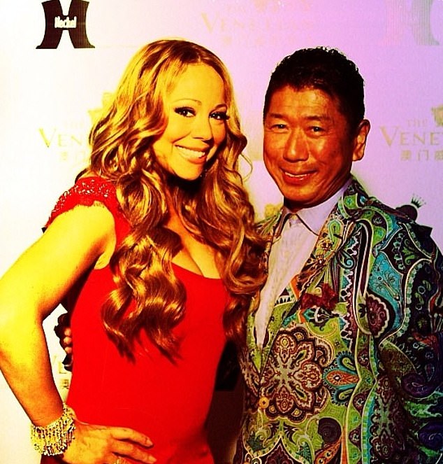 The 73-year-old billionaire was once pictured with pop legend Mariah Carey in 2013