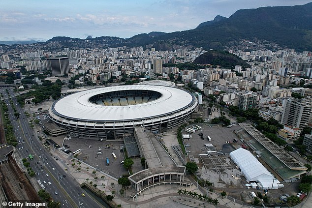 The iconic Maracana Stadium seats approximately 78,000 fans and is home to Fluminense