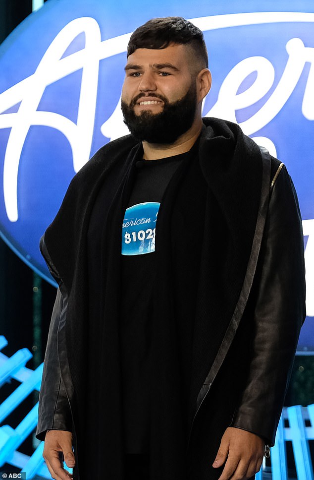 The musician (pictured in the 2020 season of American Idol) described how he 'thought someone was trying to attack me'