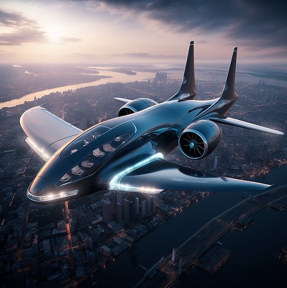 Hydrogen-powered planes could revolutionize transportation (Midjourney/Rob Waugh)