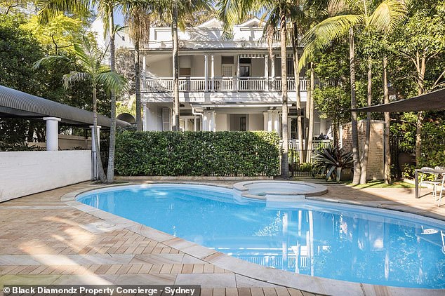 Thorpe failed to sell his nearby luxury mansion in Sydney's Woollahra in September.  It is now rented for $1800 per week