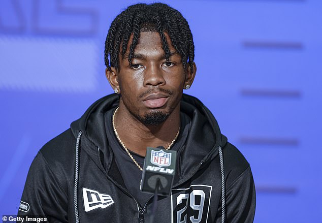 The 23-year-old rookie faces a bleak future in the NFL after getting into legal trouble in October.